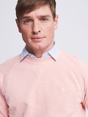 Aubin Garsdale Slub Crew Sweat Top - Image 4 of 6
