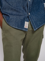 Aubin Blue Detuyll Selvedge Denim Shirt - Image 5 of 7