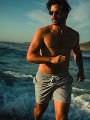 Blau/Weiß - Aubin Bardney Badeshorts - Bild 13 von 15