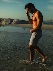 Blau/Weiß - Aubin Bardney Badeshorts - Bild 14 von 15