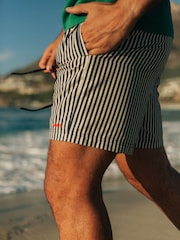 Blau/Weiß - Aubin Bardney Badeshorts - Bild 15 von 15