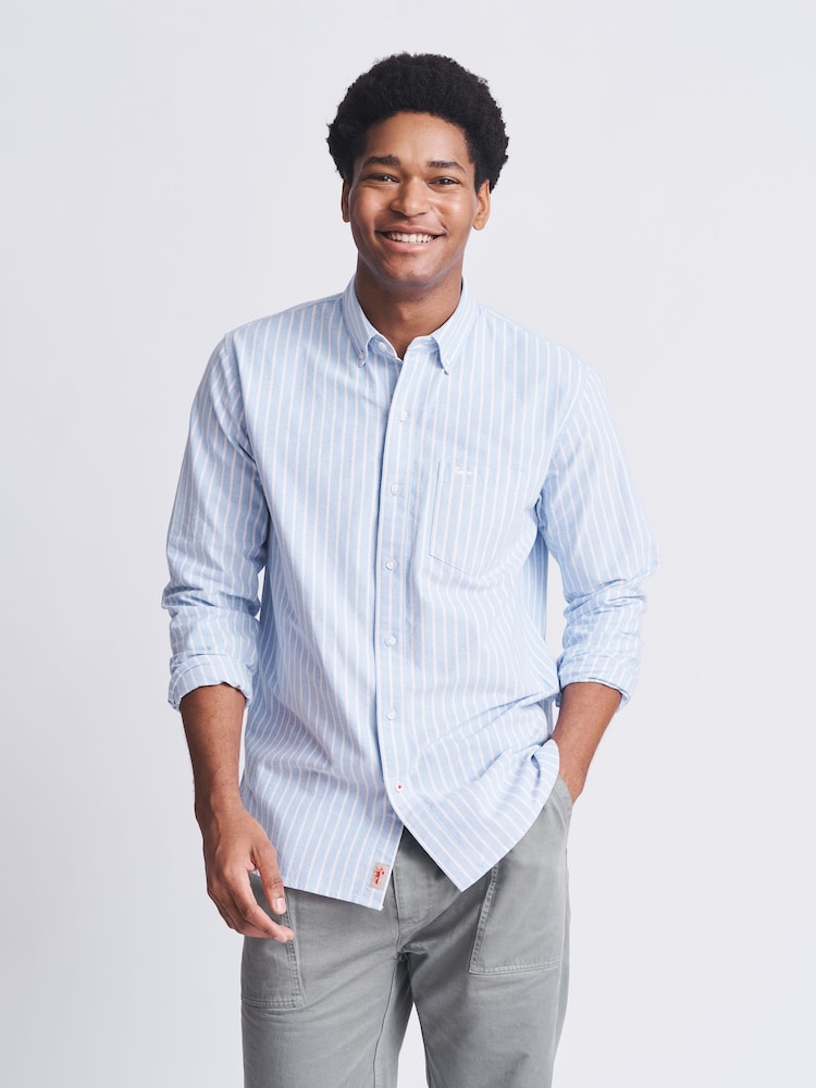 Aubin Aldridge Oxford Button Down Cotton Shirt - Image 1 of 8 Aubin Aldridge Oxford Button Down Cotton Shirt - Image 1 of 8
