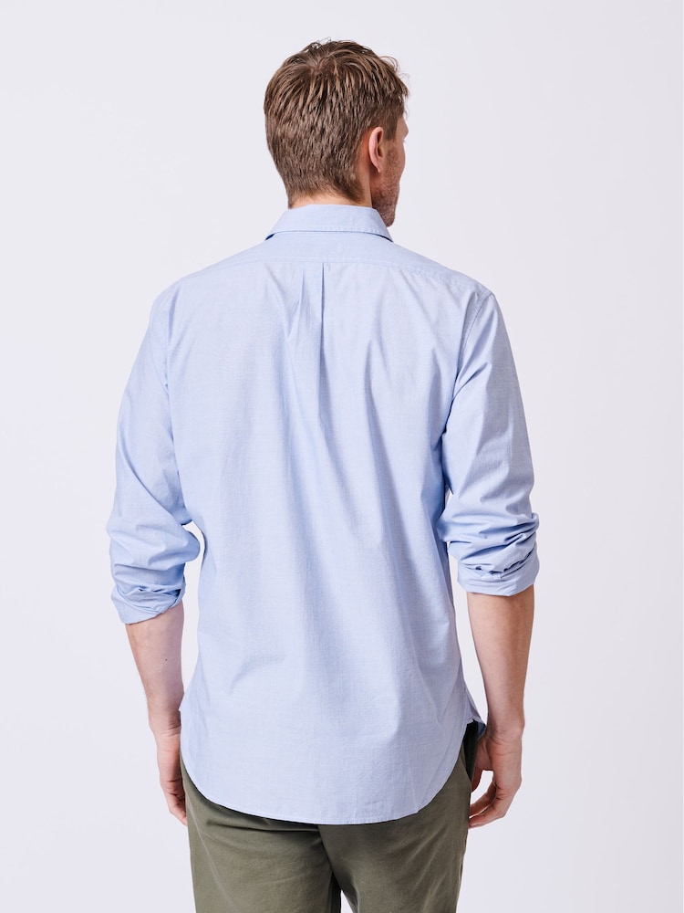 Aubin Gladstone Poplin Button Shirt - Image 2 of 7