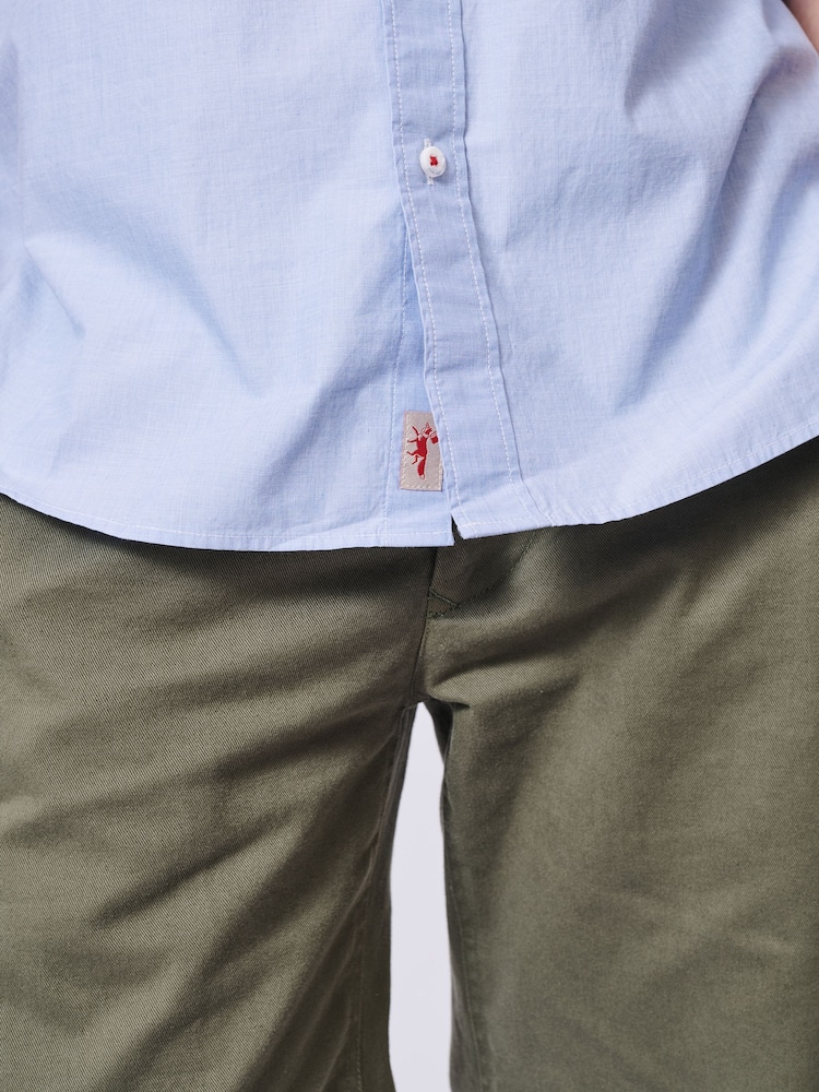 Aubin Gladstone Poplin Button Shirt - Image 6 of 7