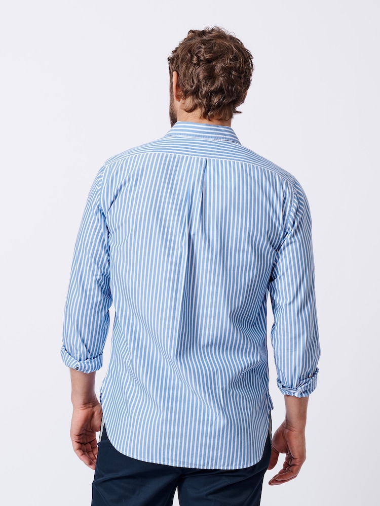 Aubin Gladstone Poplin Button Shirt - Image 2 of 6