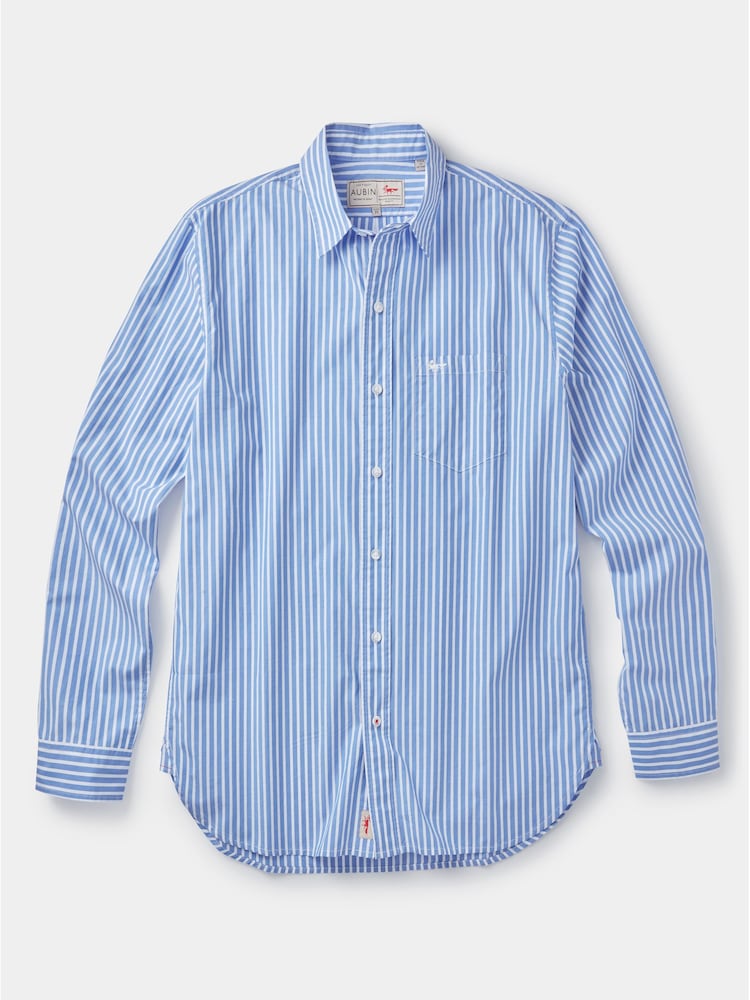 Aubin Gladstone Poplin Button Shirt - Image 6 of 6