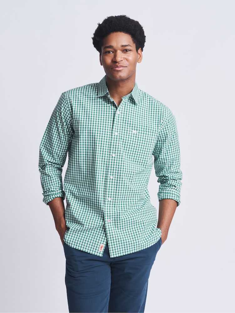 Aubin Gladstone Poplin Shirt - Image 1 of 6