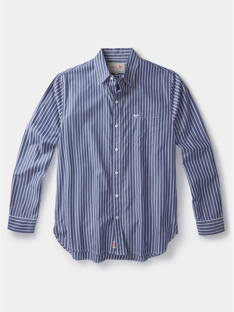 Aubin Gladstone Poplin Button Shirt - Image 5 of 5