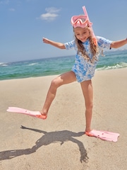 Blue Tie-Dye Rash Vest (3-16yrs) - Image 1 of 8