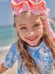 Blue Tie-Dye Rash Vest (3-16yrs) - Image 5 of 8