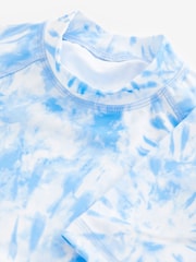 Blue Tie-Dye Rash Vest (3-16yrs) - Image 8 of 8