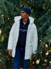 Tommy Hilfiger Rockie Non-Fur Down Parka Hooded Jacket - Image 1 of 3