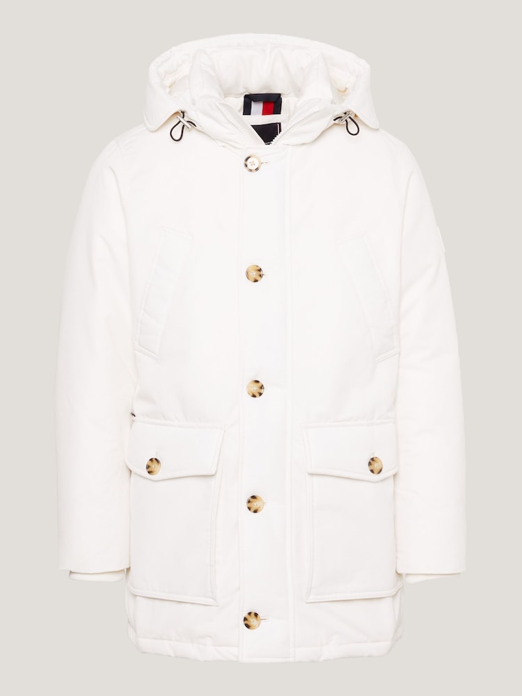 Tommy Hilfiger Rockie Non-Fur Down Parka Hooded Jacket - Image 3 of 3