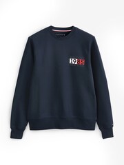 Tommy Hilfiger Sweat bleu avec drapeau de New York - Image 1 of 1