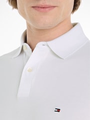 Branco - Tommy Hilfiger 1985 Camisa Polo Regular Manga Longa - Imagem 3 de 6