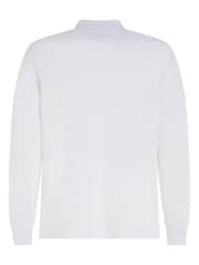 Branco - Tommy Hilfiger 1985 Camisa Polo Regular Manga Longa - Imagem 5 de 6