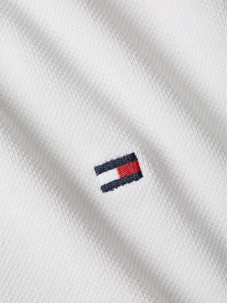 Branco - Tommy Hilfiger 1985 Camisa Polo Regular Manga Longa - Imagem 6 de 6