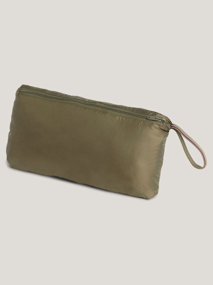 Tommy Hilfiger Green Packable Recycled Gilet - Image 7 of 7