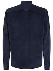 Blau - Tommy Hilfiger Solid Hemdjacke aus Cord, Grün - Bild 9 von 9