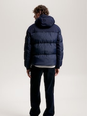 Tommy Hilfiger Blue New York Hooded Jacket - Image 2 of 6