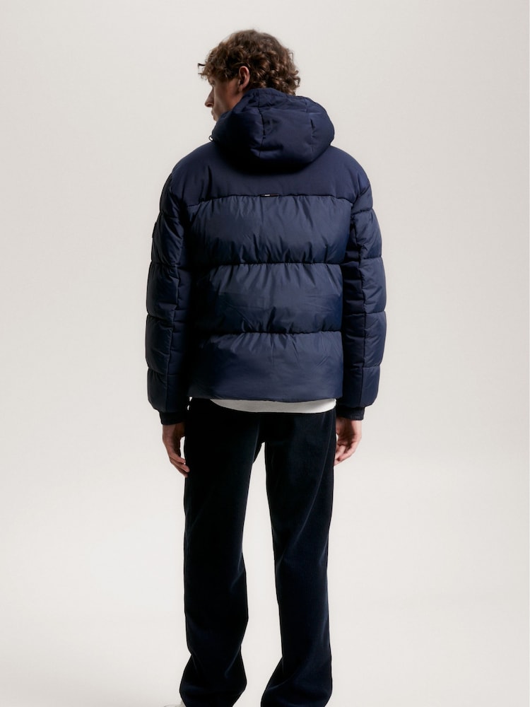 Tommy Hilfiger Blue New York Hooded Jacket - Image 2 of 6