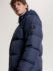 Tommy Hilfiger Blue New York Hooded Jacket - Image 4 of 6