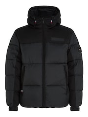 Tommy Hilfiger Black New York Hooded Jacket - Image 5 of 7
