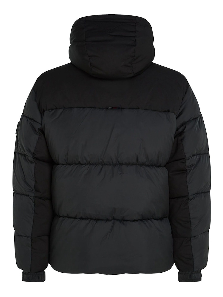 Tommy Hilfiger Black New York Hooded Jacket - Image 6 of 7