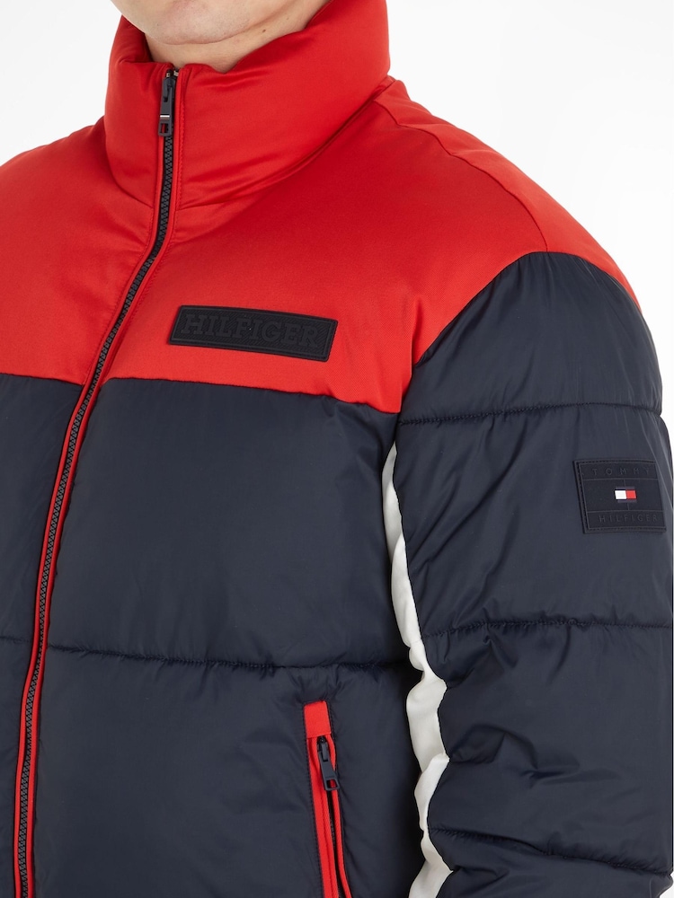 Tommy Hilfiger Blue New York Puffer Jacket - Image 2 of 6