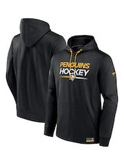 Fanatics Pittsburgh Penguins Authentic Pro Poly Fleece Pull Over Black Hoodie - Image 1 of 3