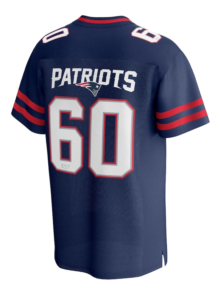 Fanatics Blue New England Patriots NFL Core Foundations Jersey - Image 3 of 3