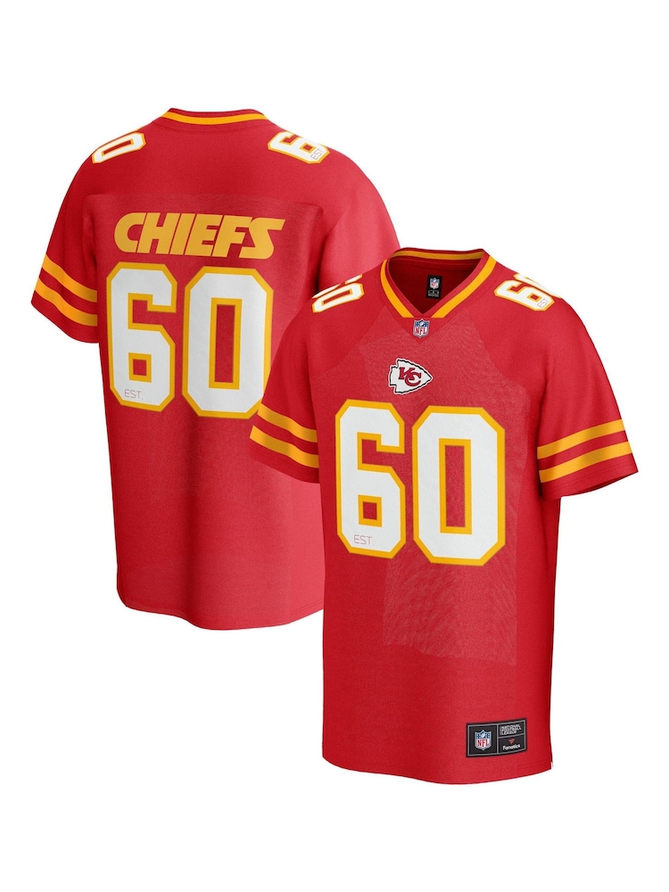 Fanatics Red Kansas City Chiefs NFL Core Foundations Jersey - Image 1 of 3