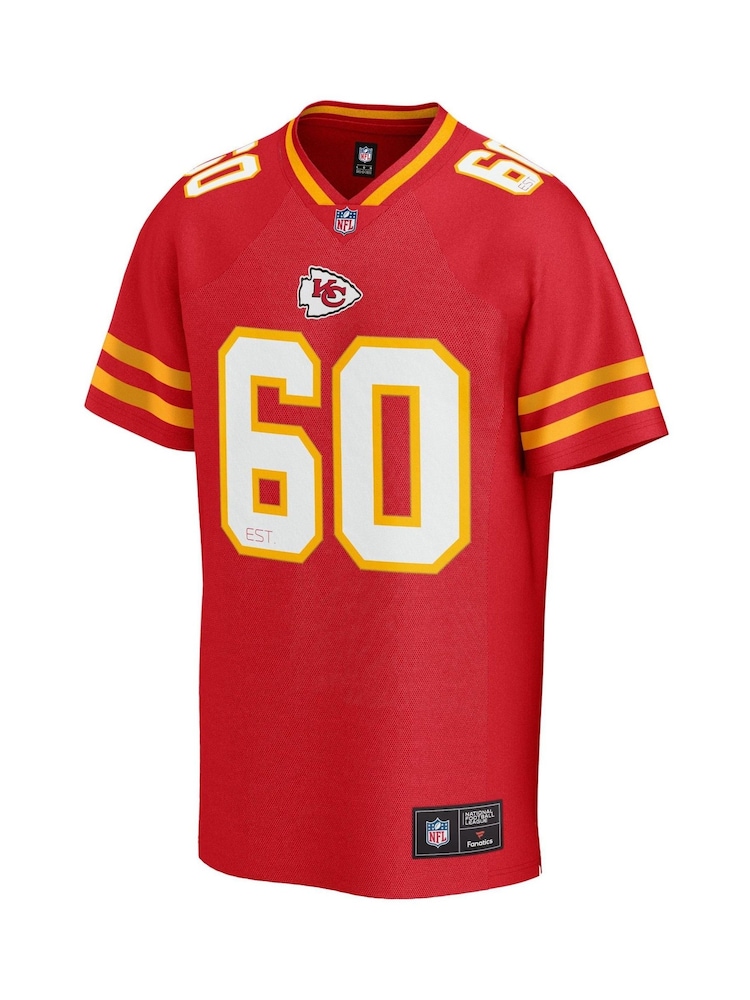 Fanatics Red Kansas City Chiefs NFL Core Foundations Jersey - Image 2 of 3