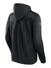 Fanatics San Jose Sharks Authentic Pro Poly Fleece Pull Over Black Hoodie - Image 3 of 3