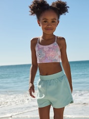 Teal Blue Beach Shorts (3-16yrs) - Image 1 of 7