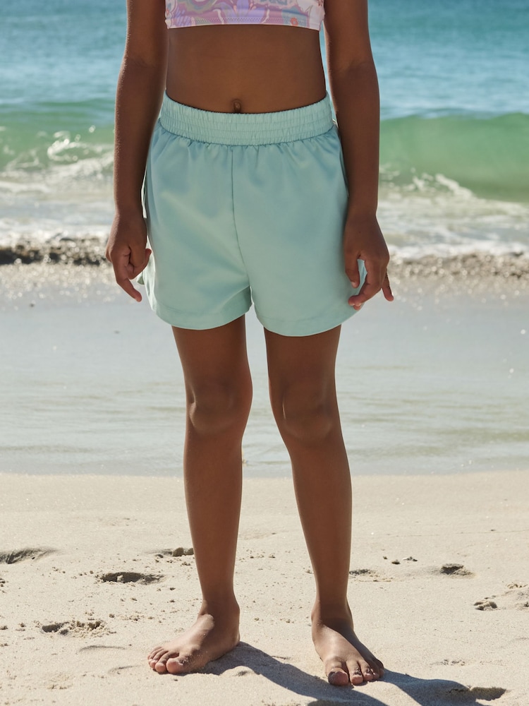 Teal Blue Beach Shorts (3-16yrs) - Image 2 of 7