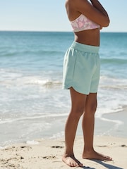 Teal Blue Beach Shorts (3-16yrs) - Image 3 of 7