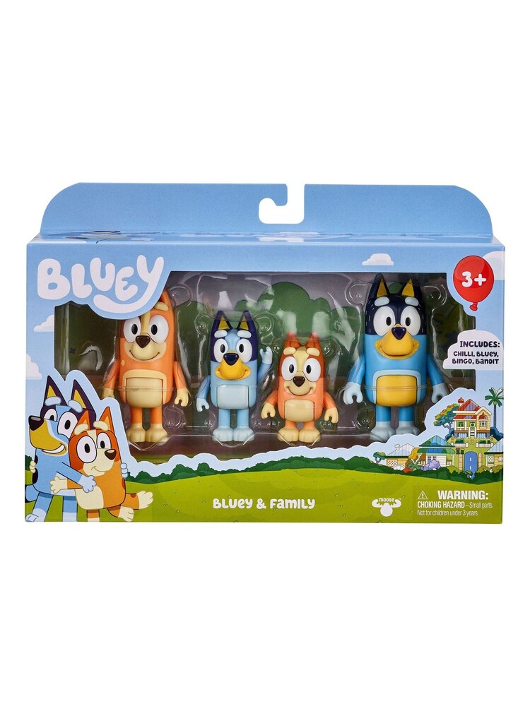 Bluey 4 Figure Family Pack - Image 1 of 4