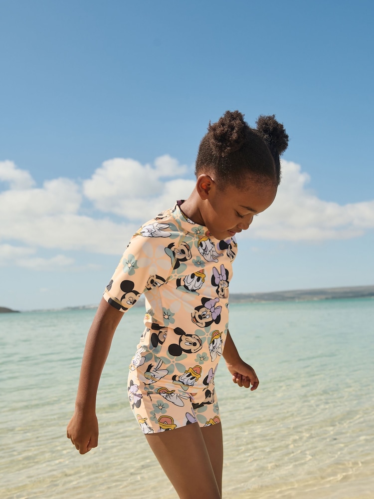 برتقالي - Minnie Mouse Rash Vest Set (3-10yrs) - صورة 1 من 9 برتقالي - Minnie Mouse Rash Vest Set (3-10yrs) - صورة 1 من 9
