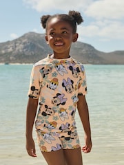 Orange Minnie Mouse Rash Vest Set (3-10yrs) - Image 2 of 9