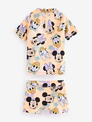 Orange Minnie Mouse Rash Vest Set (3-10yrs) - Image 8 of 9