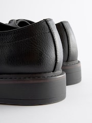 Black Chunky Sole Derby Shoes - Image 5 of 8