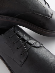 Black Chunky Sole Derby Shoes - Image 8 of 8