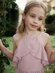 Pink Ruffle Prom Dress (6-16yrs) - Image 4 of 7