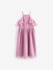 Pink Ruffle Prom Dress (6-16yrs) - Image 5 of 7