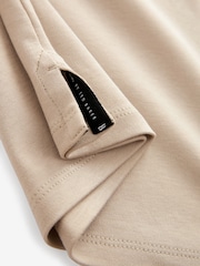 Baker by Ted Baker 100% Cotton Zip T-Shirt - Image 7 of 8