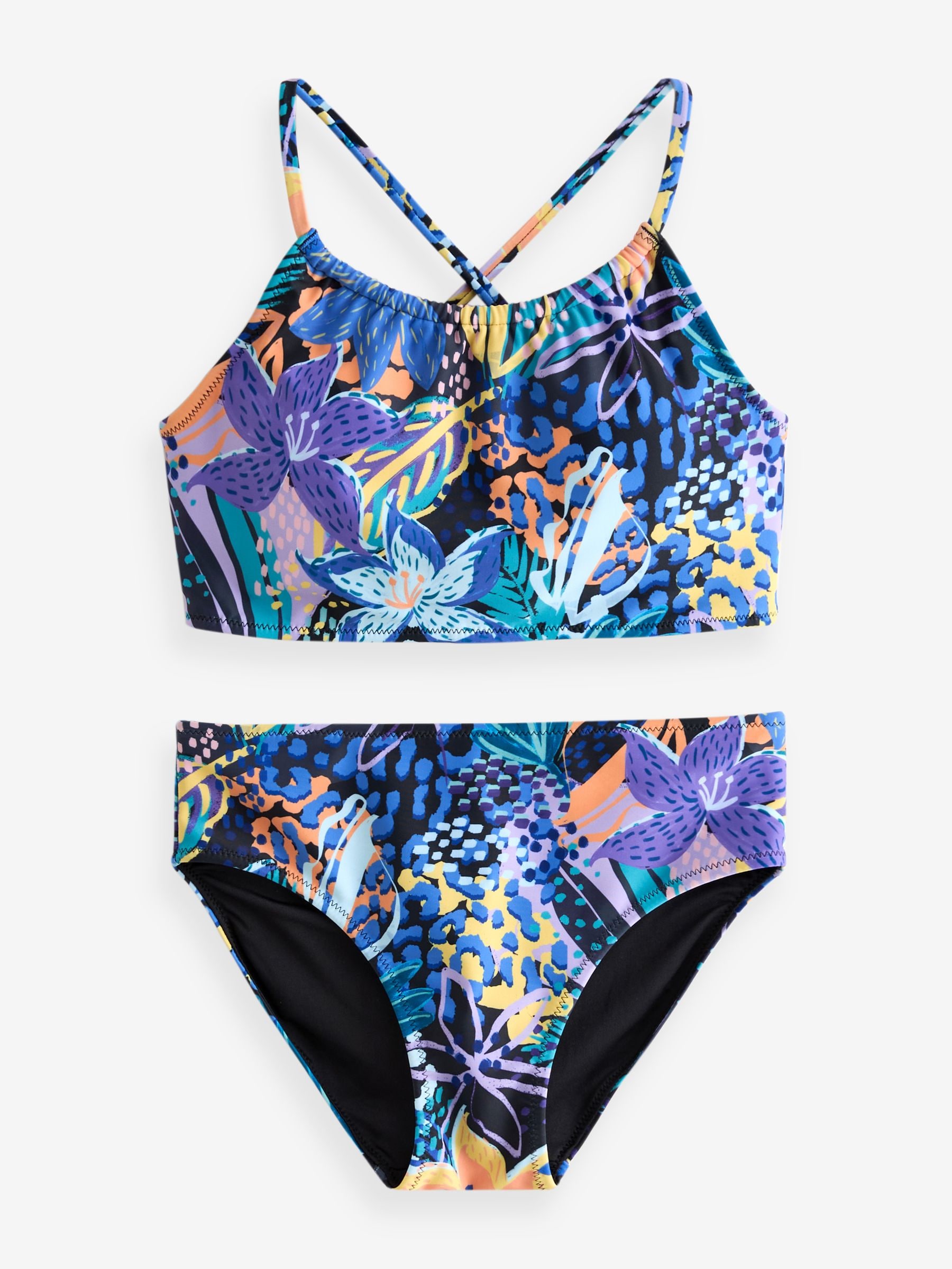 Buy Purple Lightly Padded Bikini 8 16yrs from Next Australia
