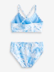 Blue Tie-Dye Bikini (3-16yrs) - Image 10 of 11