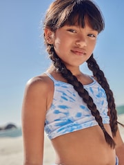 Blue Tie-Dye Bikini (3-16yrs) - Image 4 of 11