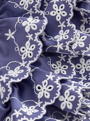 Navy Tiered Bikini (3-16yrs) - Image 10 of 10